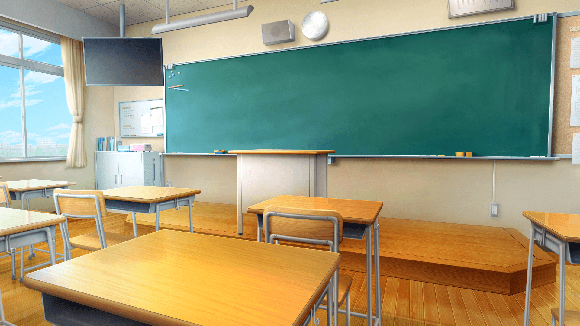 教室の背景